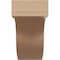 Ekena Millwork 8"W x 24"D x 16"H Classic Del Monte Rough Cedar Woodgrain TimberThane Corbel, Primed Tan CORUR08X24X16DELRCPR - alternate 6